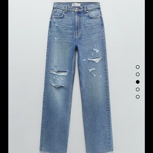 NWT Zara The 90’s Full Length Jean